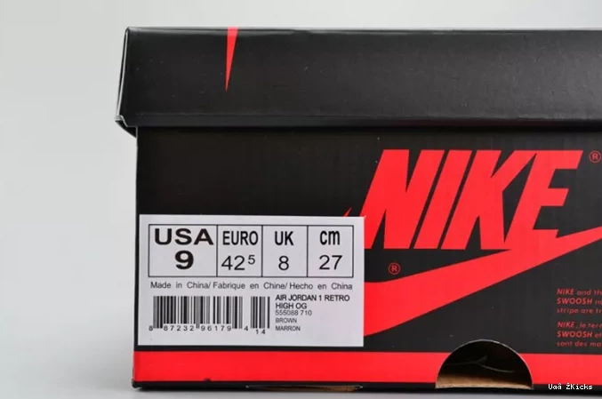 604 Air Jordan OG 313 High 1 EasyMatch Retro 1020